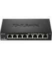Switch 8 puertos 10 - 100 fast ethernet d - link
