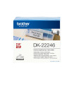 Etiquetas cinta continua brother dk - 22246 papel blanco