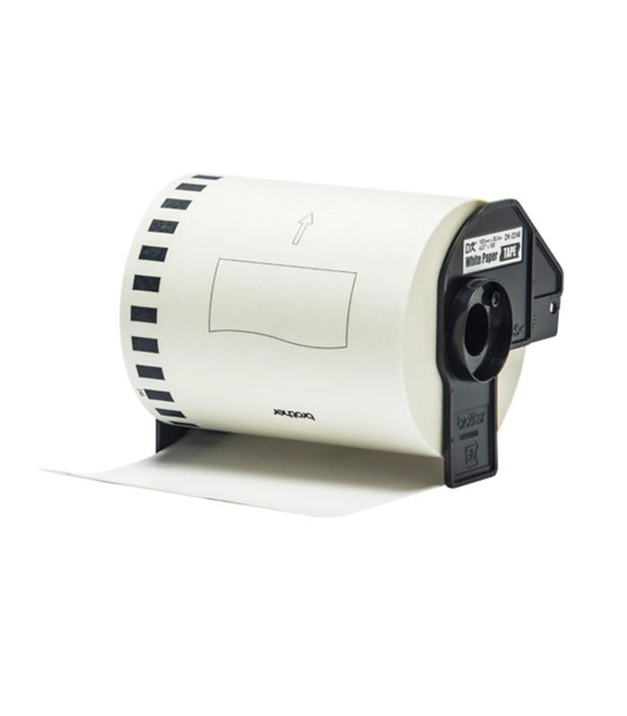 Etiquetas cinta continua brother dk - 22246 papel blanco
