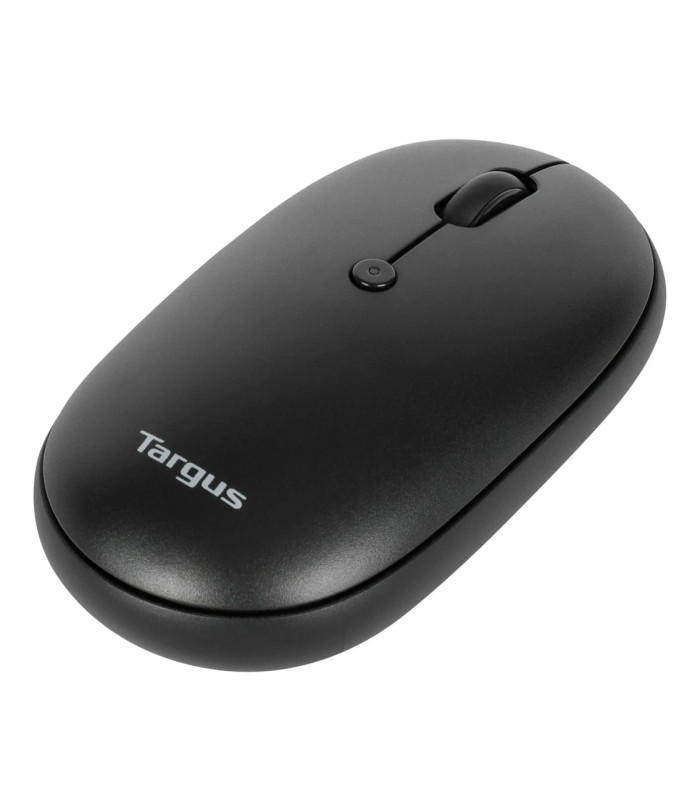 Raton targus compact multi - device wireless+bt inalambrico antimicrobiano negro