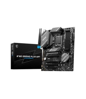 Placa base msi 1700 b760 gaming plus wifi atx -  4x ddr5 -  4x sata3 -  2x usb 3.2 -  1x usb tipo c -  4x usb 2.0 911 - 7d98 - 0