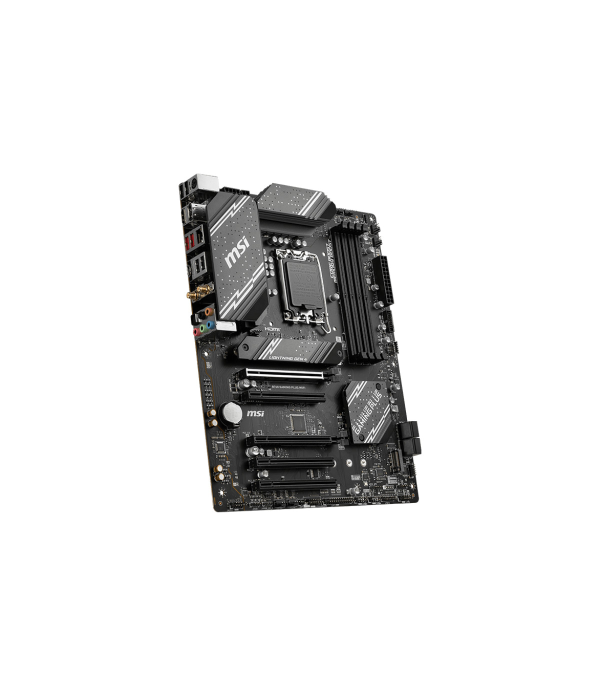 Placa base msi 1700 b760 gaming plus wifi atx -  4x ddr5 -  4x sata3 -  2x usb 3.2 -  1x usb tipo c -  4x usb 2.0 911 - 7d98 - 0