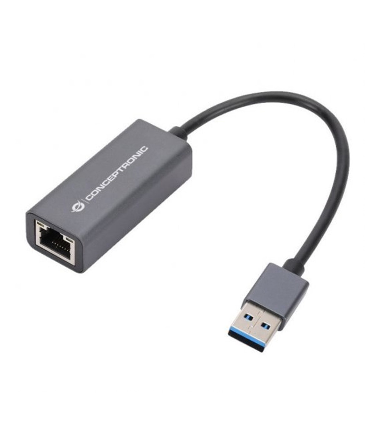 Adaptador usb 3.2 a rj45 conceptronic macho - hembra - compatible con nintendo switch
