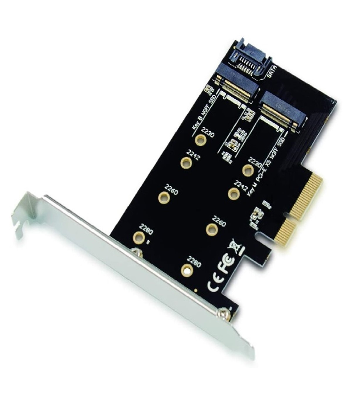 Tarjeta controladora conceptronic emrick04b pci express 3.0 x4 - 2 x ssd m.2