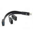 Hub usb tipo c conceptronic hubbies01b 1 x usb 3.0 - 2 x usb 2.0