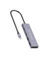Hub usb tipo c conceptronic hubbies13g 2 x usb tipo c - 2 x usb tipo a - aluminio