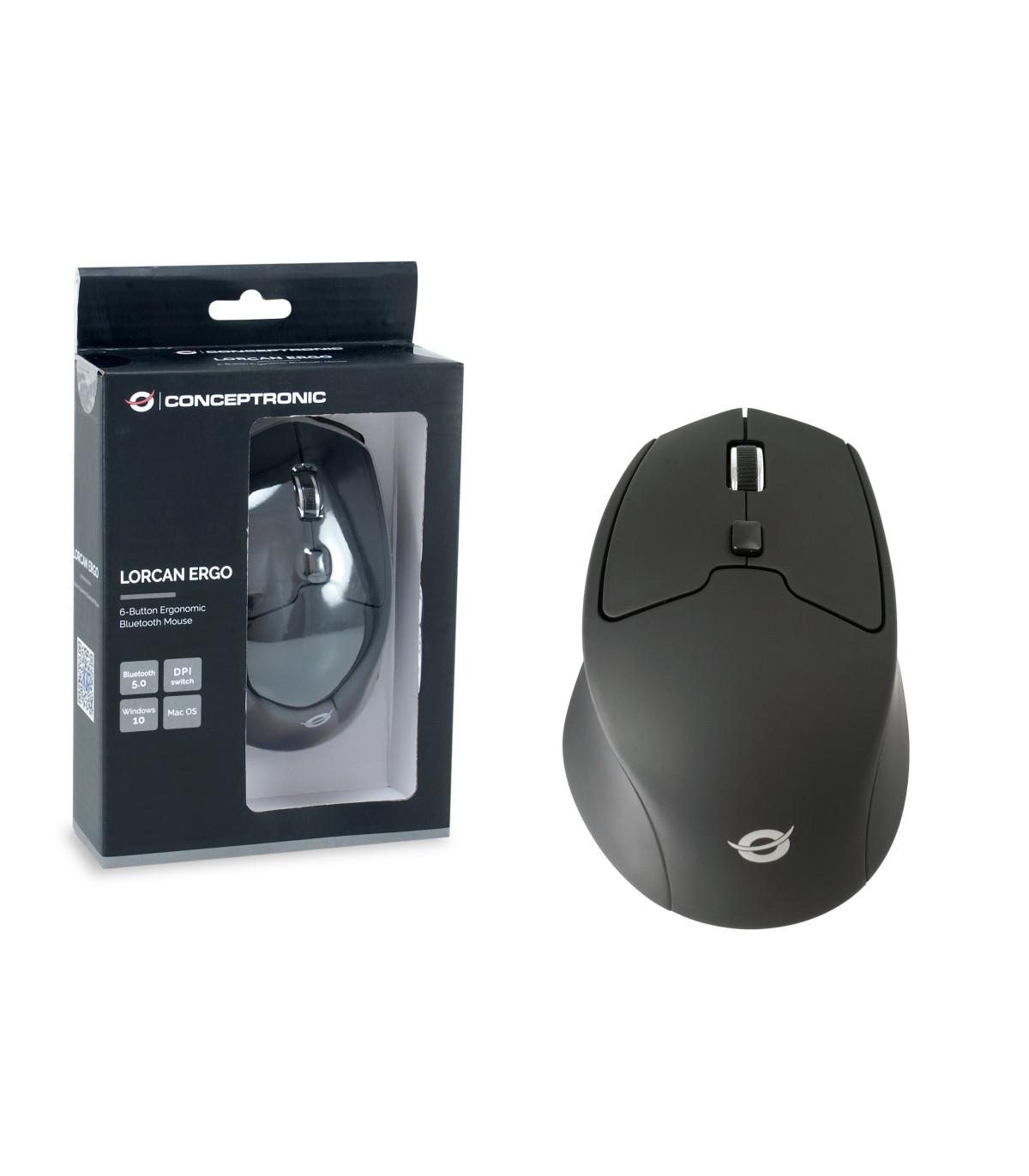 Mouse raton conceptronic lorcan02 bluetooh - 1600dpi