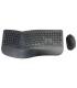 Kit teclado + mouse raton conceptronic orazio02 wireless inalambrico ergonomico