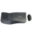 Kit teclado + mouse raton conceptronic orazio02 wireless inalambrico ergonomico