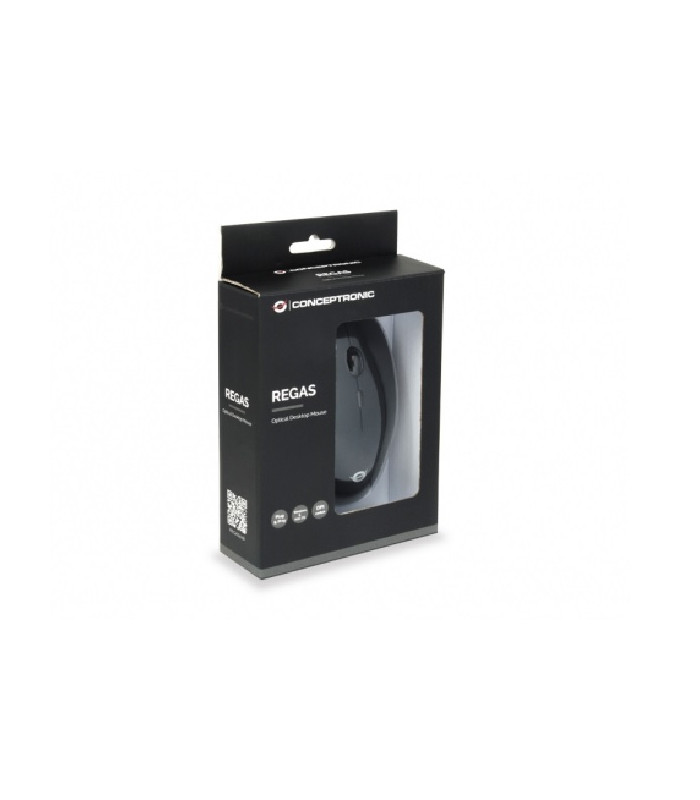 Mouse raton conceptronic regas01b optico -  usb -  1200dpi