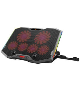 Soporte - base de refrigeracion conceptronic thyia01b para portatiles hasta 17 pulgadas 6 ventiladores