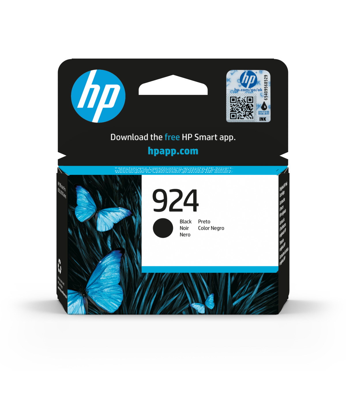 Cartucho tinta hp 924 negro