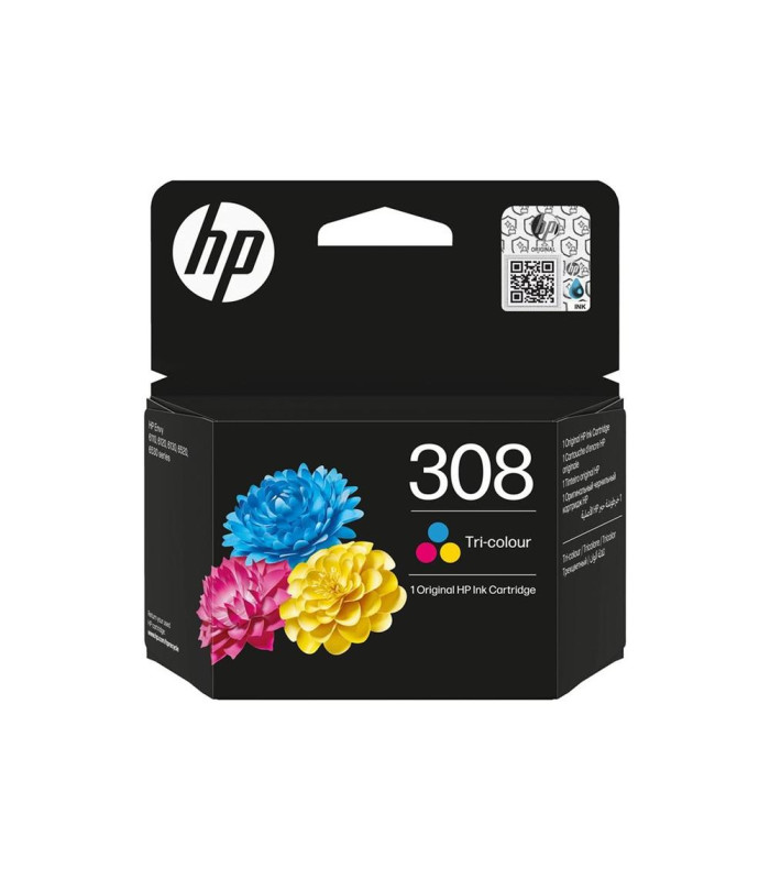Hp cartucho 308 color cian - magenta y amarillo 120 p
