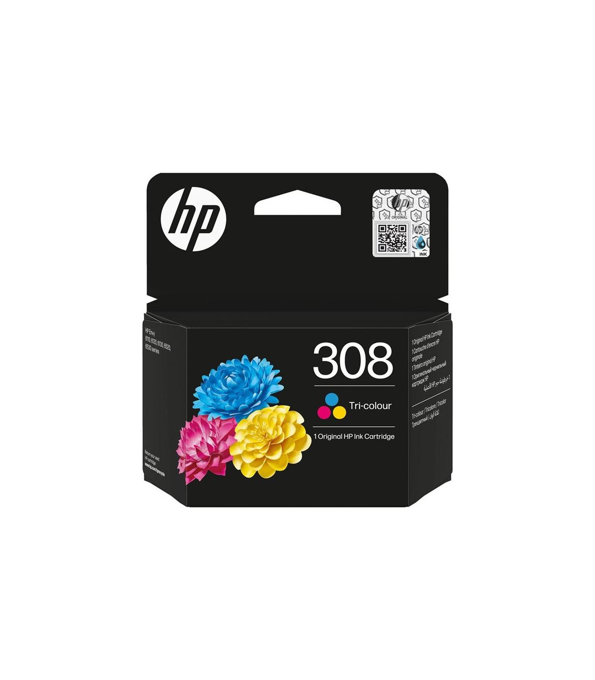 Hp cartucho 308 color cian - magenta y amarillo 120 p