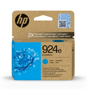 Cartucho tinta hp 924e cian officejet pro 8120 - 8130