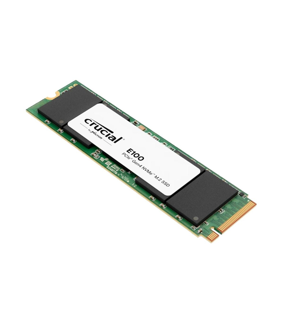 Disco duro interno solido ssd crucial e100 1tb m.2 nvme pci express 4.0