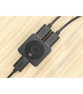 Switch hdmi conceptronic selene01b 2 puertos