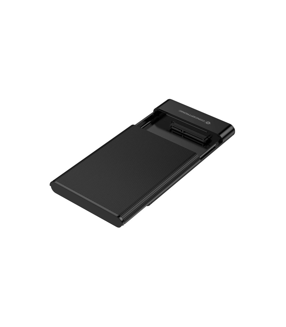 Caja externa 2.5 pulgadas usb - c conceptronic dante06b hasta 6gbs de 7mm hasta 9.5mm