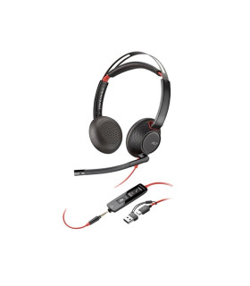 Auriculares poly blackwire 5220 negro