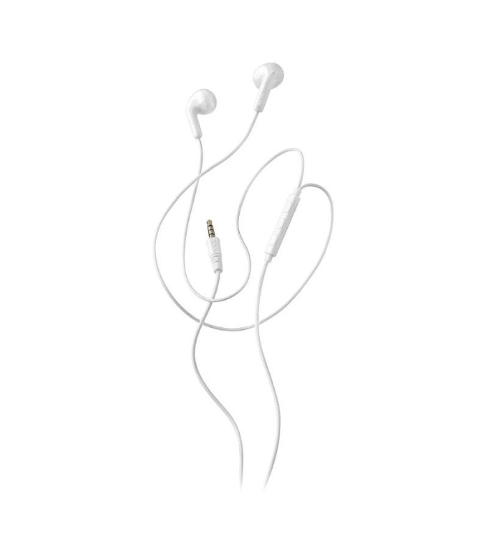 NGS Auricular Blanco Estéreo con cable JACK 3.5 mm