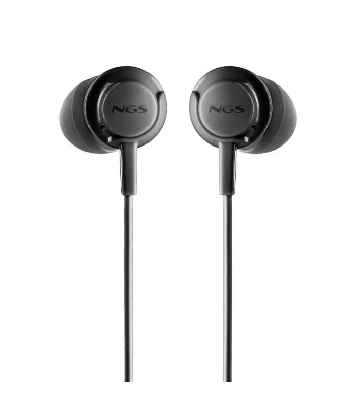 NGS Auricular Negro Estéreo USB-C Con Cable
