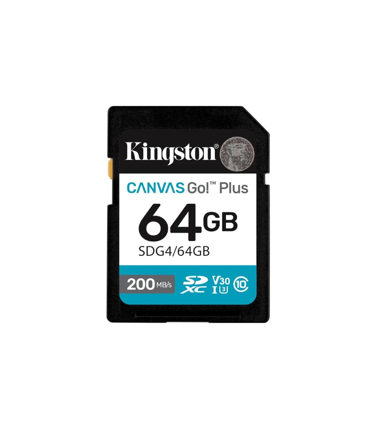 Kingston Canvas Go! Plus 4 SD 64GB class 10 U3 V30