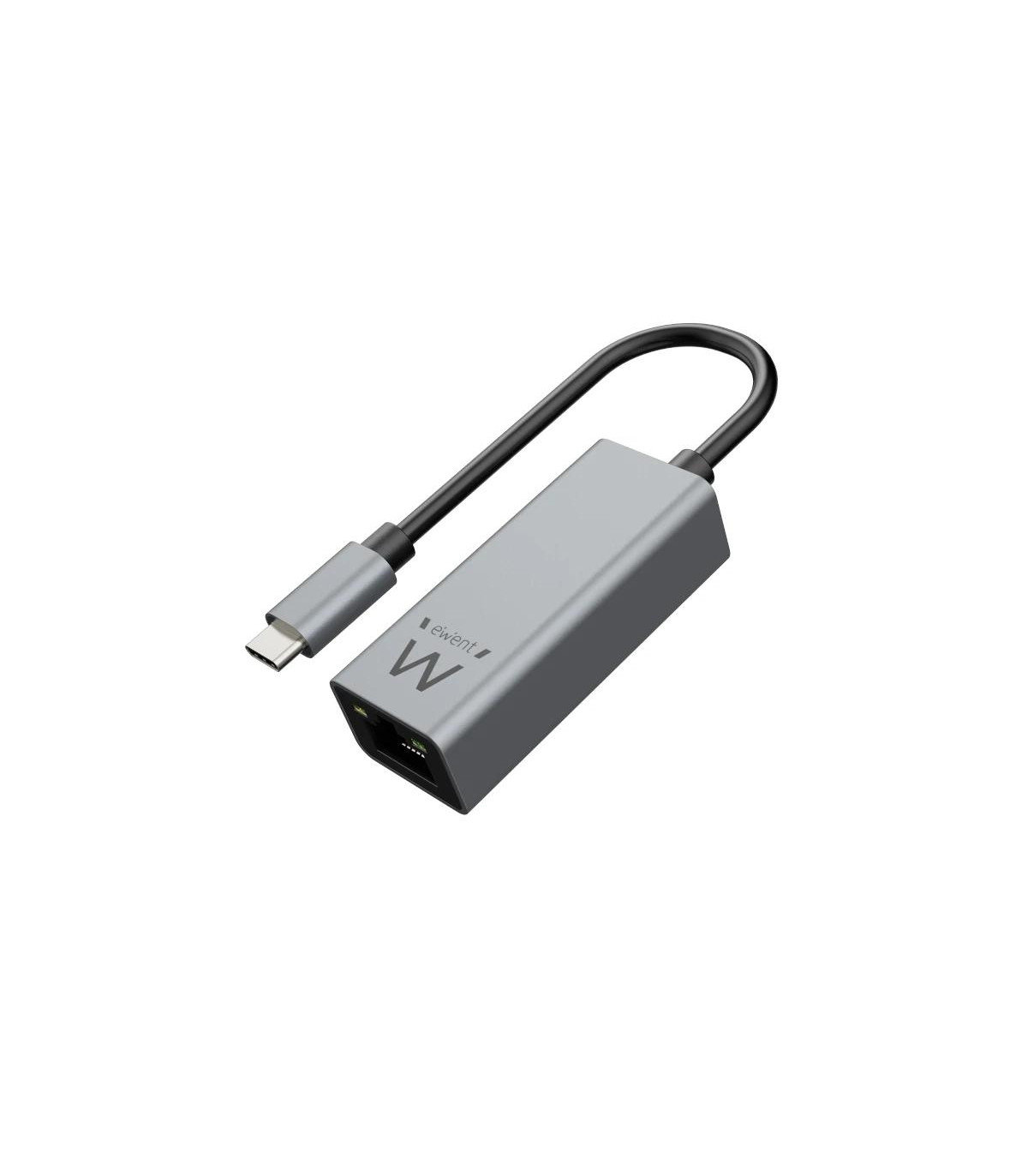 EWENT ADAPTADOR DE RED GIGABIT USB-C ALUMINIO