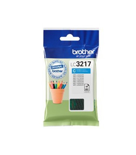 Cartucho tinta brother lc3217c cian 550 paginas mfcj5330dw -  mfcj5730dw -  mfcj6530dw -  mfcj6930dw