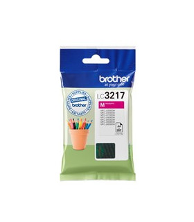 Cartucho tinta brother lc3217m magenta 550 paginas mfcj5330dw -  mfcj5730dw -  mfcj6530dw -  mfcj6930dw