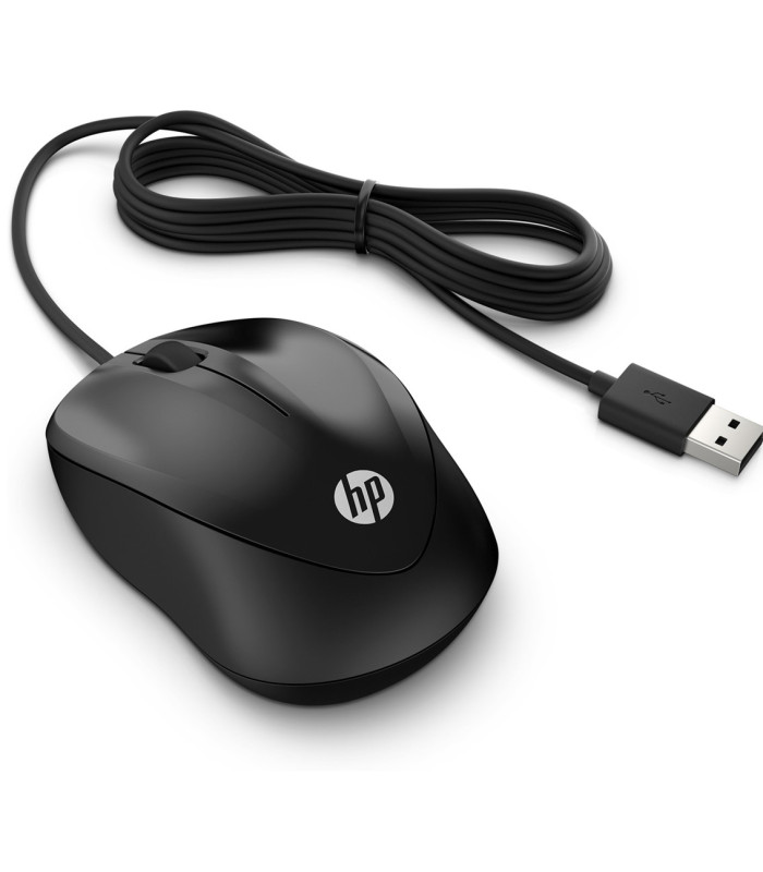 Raton cable hp usb 1000 negro