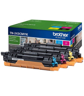 Toner brother tn243cmyk negro - cián - magenta - amarillo 1000 páginas