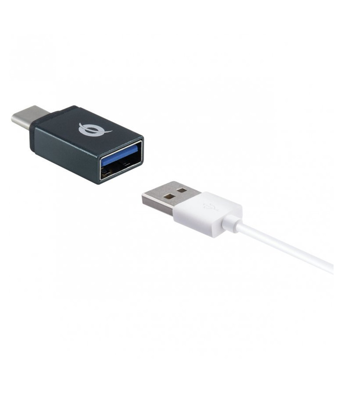 Kit adaptadores conceptronic usb tipo c 3.1 macho a usb a 3.1 hembra otg 5gb - s pack 2 unidades