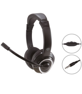 Auricular conceptronic polona02b - jack 3.5mm - microfono - control volumen