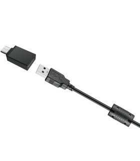 Webcam 4k conceptronic amdis07b 8.3mp - 4k ultra hd - usb - angulo vision 80º - enfoque automatico - doble microfono integrado