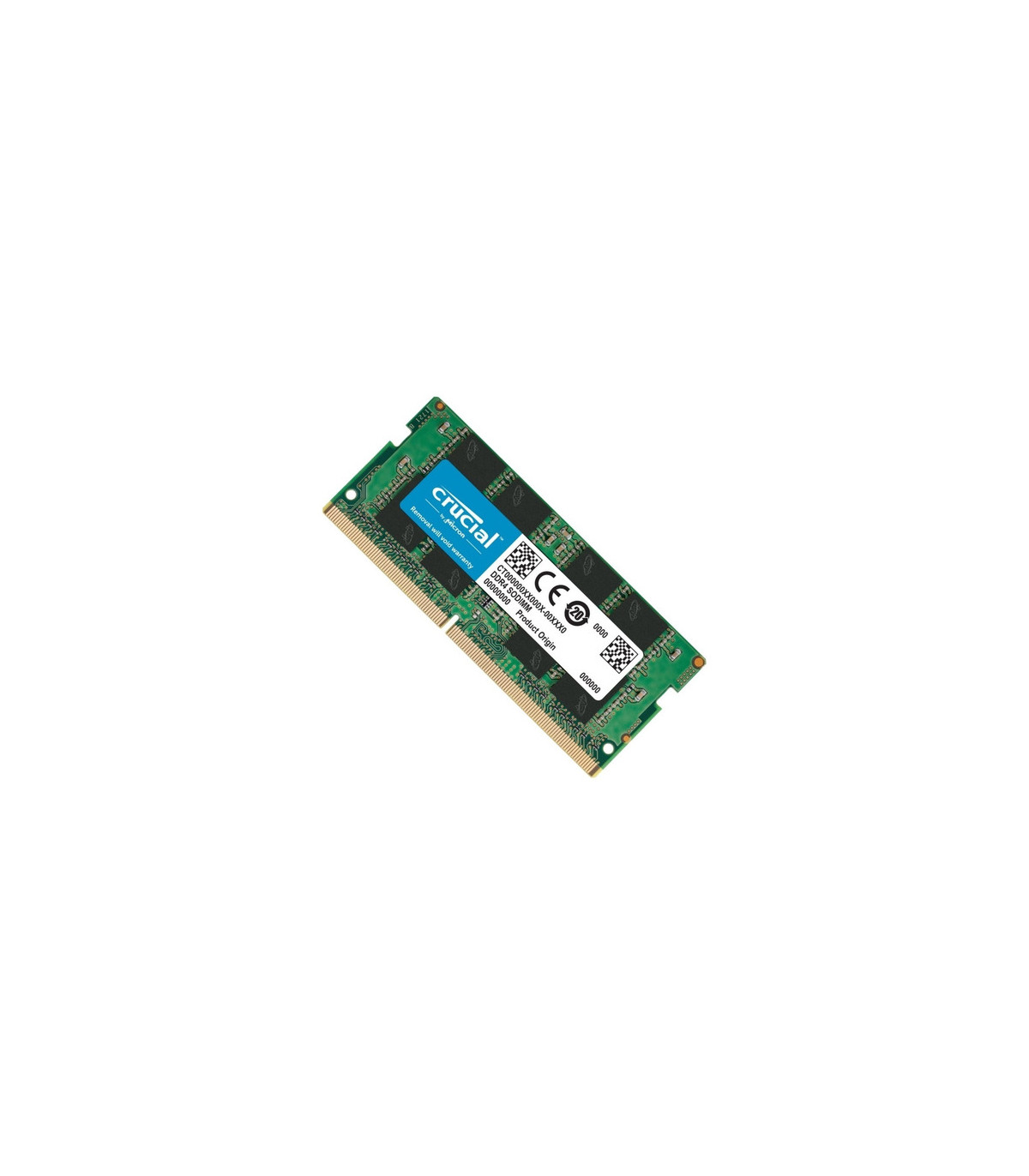 Memoria ram ddr4 16gb crucial - sodimm - 3200 mhz - pc4 25600 cl22