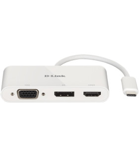 Hub d - link dub - v310 hdmi displayport vga