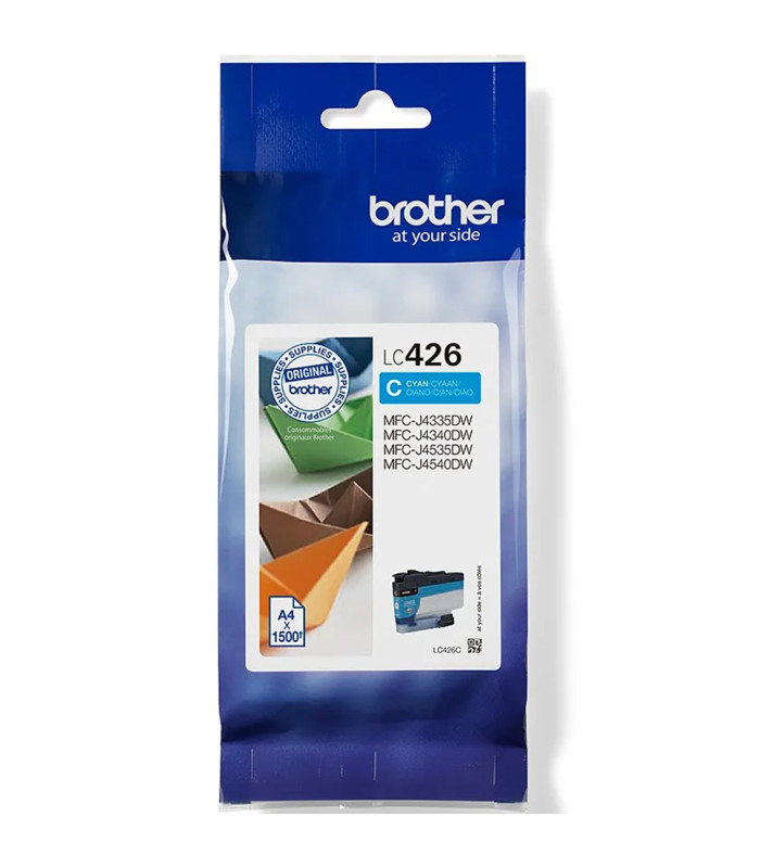 Cartucho tinta brother lc426c cian 1500 paginas