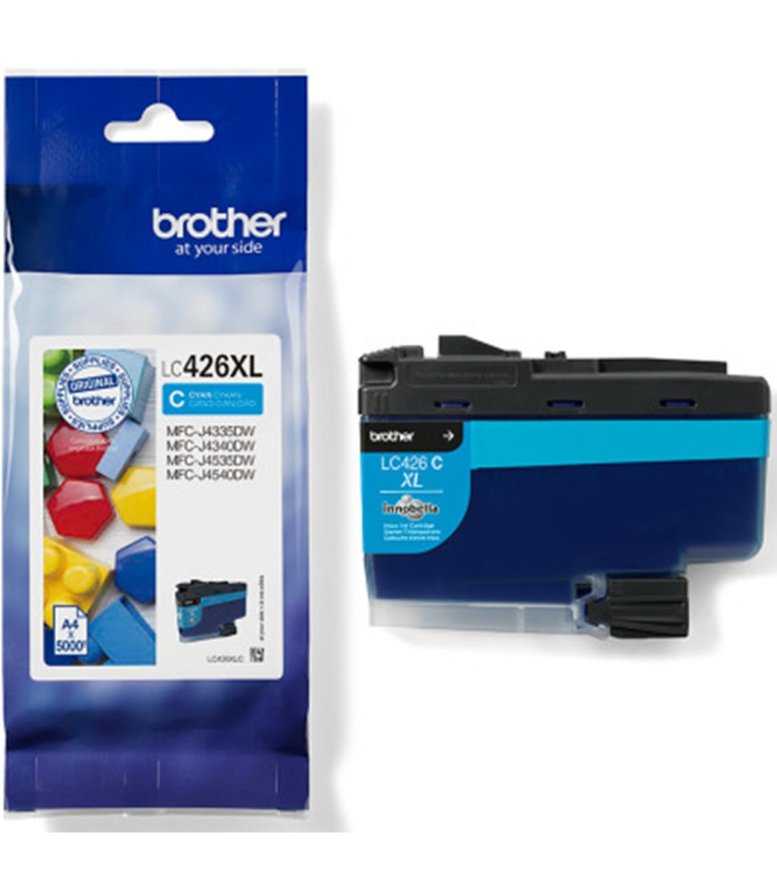 Cartucho tinta brother lc426xlc cian 5000 paginas