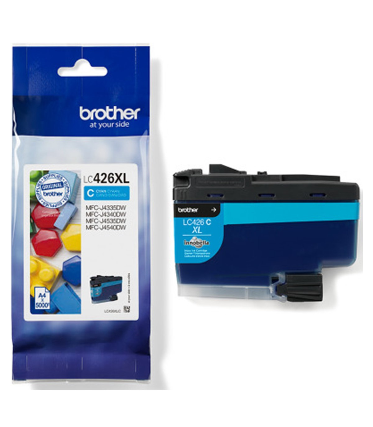 Cartucho tinta brother lc426xlc cian 5000 paginas