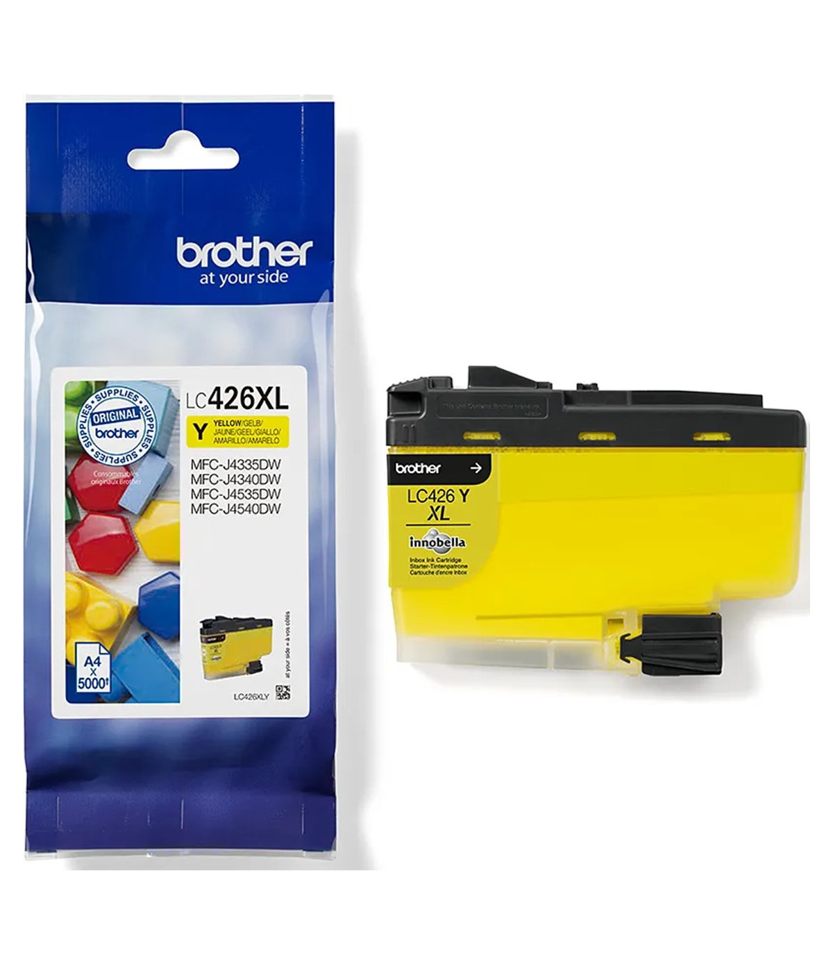Cartucho tinta brother lc426xly amarillo 5000 paginas