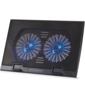 Base refrigeracion conceptronic para portatiles 2 ventiladores 125mm hasta 17 pulgadas
