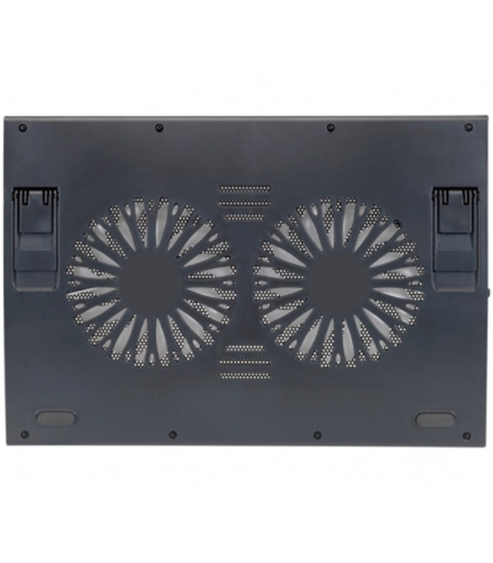 Base refrigeracion conceptronic para portatiles 2 ventiladores 125mm hasta 17 pulgadas