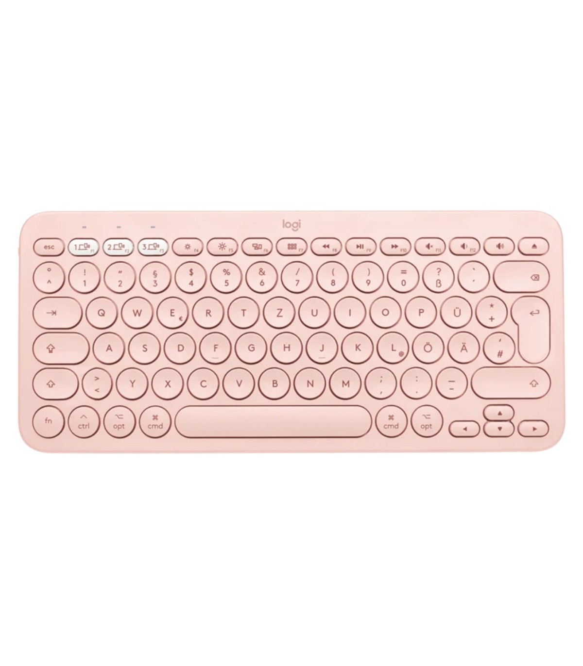 Teclado logitech k380 multi - device bluetooth rosa español