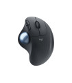 Mouse raton logitech trackball ergo m575 optico wireless inalambrico grafito