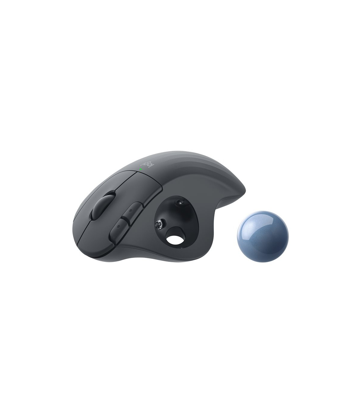 Mouse raton logitech trackball ergo m575 optico wireless inalambrico grafito
