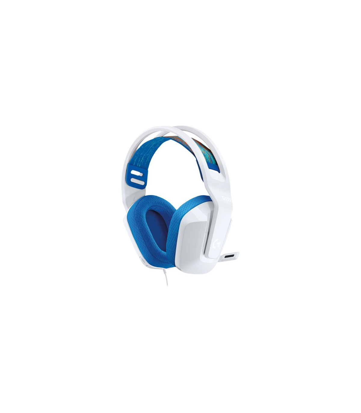 Auriculares con microfono logitech g g335 gaming jack 3.5mm blanco