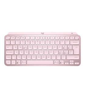 Teclado logitech mx keys mini rosa wireless inalambrico bateria
