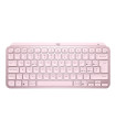 Teclado logitech mx keys mini rosa wireless inalambrico bateria
