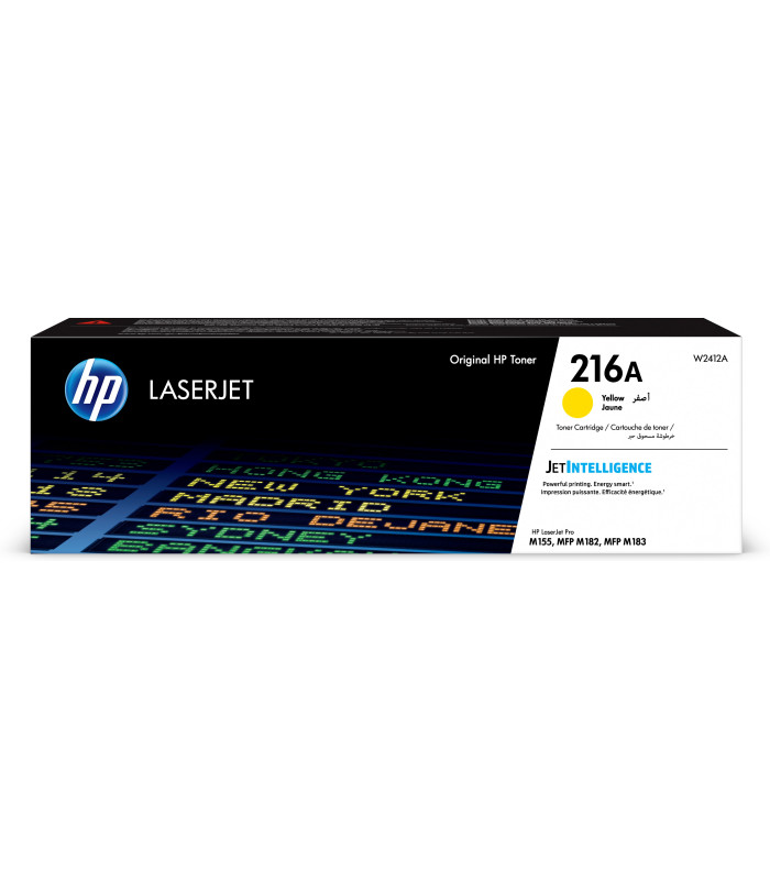 Toner hp 216a w2412a amarillo 850 paginas