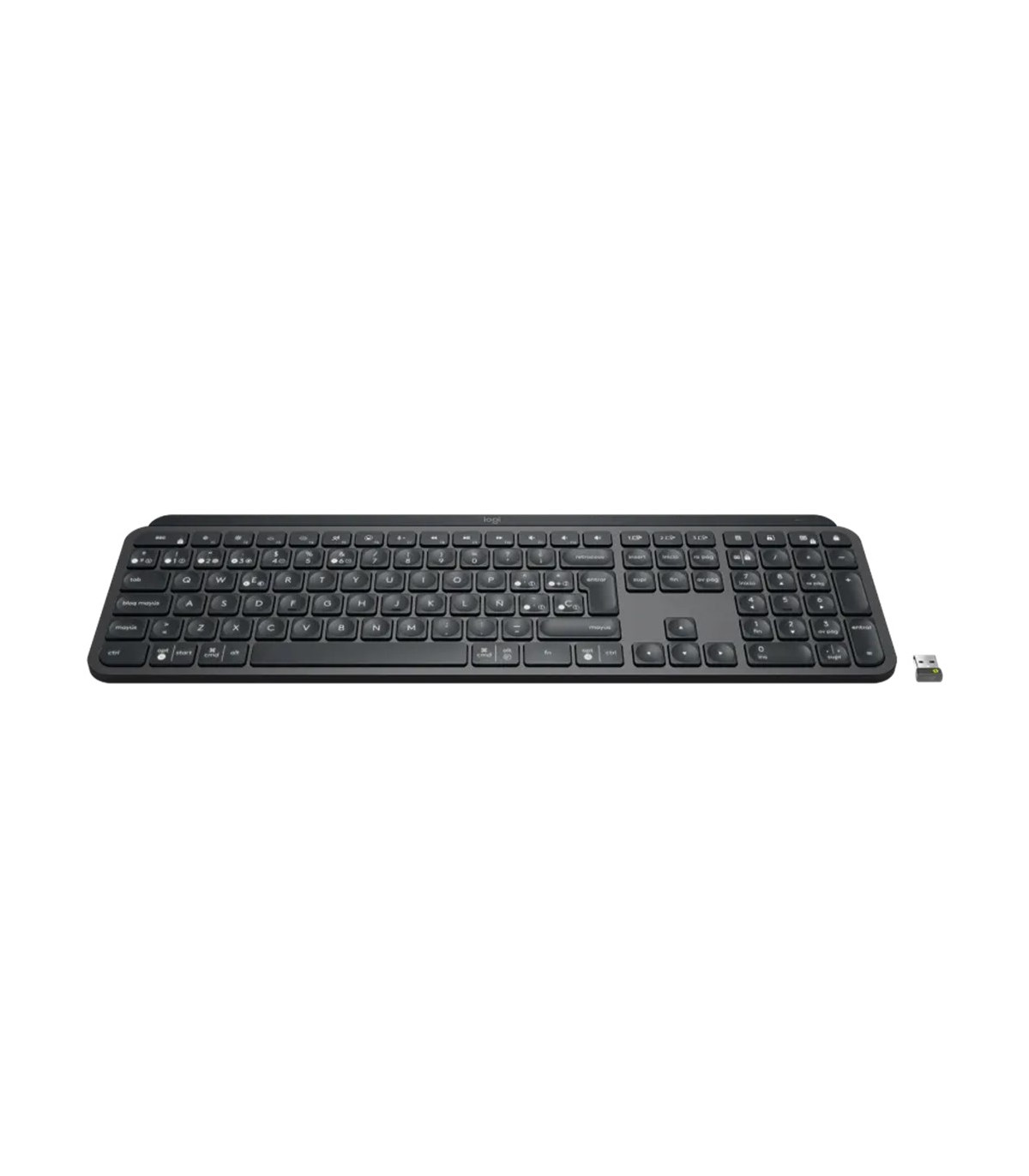 Teclado logitech mx keys wireless inalambrico español